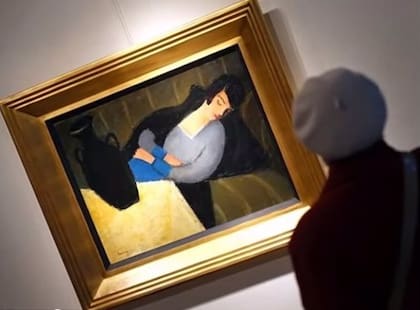 La dama durmiente con jarrón negro se recuperó luego de casi 100 años. Captura: Notimérica