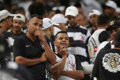 La decepción de los hinchas de Corinthians