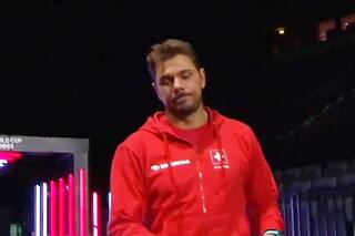 Wawrinka estalló contra Piqué por la organización de la Copa Davis y lo mostró en un video