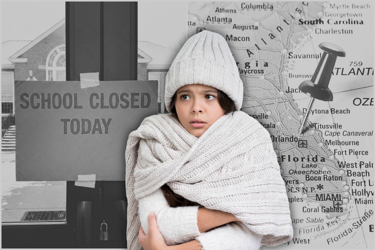 Quão frio deve estar para que as escolas fechem na Flórida? Quão frio deve estar para que as escolas fechem na Flórida?