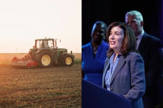 Hochul lleva su lucha contra los seguros a los campos: “Los agricultores sienten el impacto”