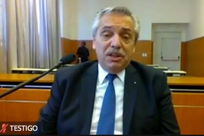 La declaración de Alberto Fernández