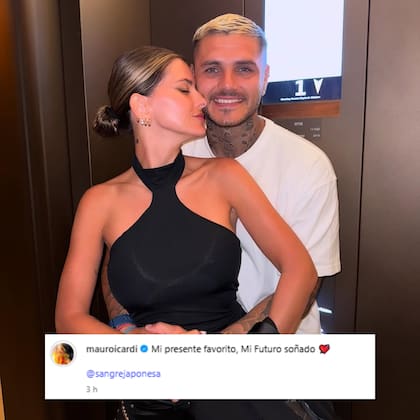 La declaración de amor de Mauro Icardi a la China Suárez (Foto: Instagram @mauroicardi)
