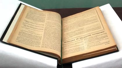 La declaración de estado de guerra de México se conserva en el Archivo General de la Nación de México.