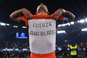 Romperredes: Lautaro Martínez y su emotiva dedicatoria para Bahía Blanca