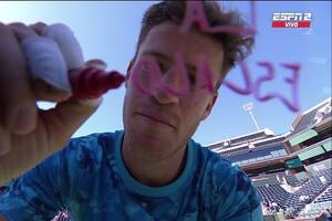 La dedicatoria de Schwartzman luego de un triunfo singular en Indian Wells