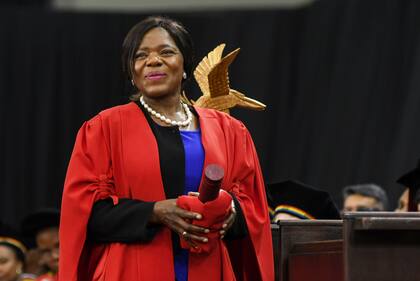 La defensora de los derechos humanos sudafricana Thuli Madonsela (Foto por Darren Stewart/Gallo Images via Getty Images)