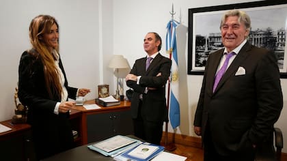 La delegación argentina que se reunió con la empresa Adidas