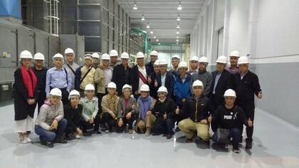 La delegación de empresarios chinos que visitó la zona productora de maní en Córdoba