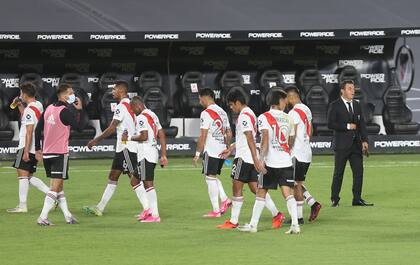 La derrota contra Argentinos Juniors lo llena de interrogantes, pero el superclásico con Boca motiva a River y a Marcelo Gallardo

