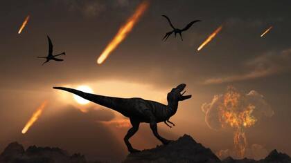 La desaparición de los dinosaurios está ligada al impacto de un meteorito.