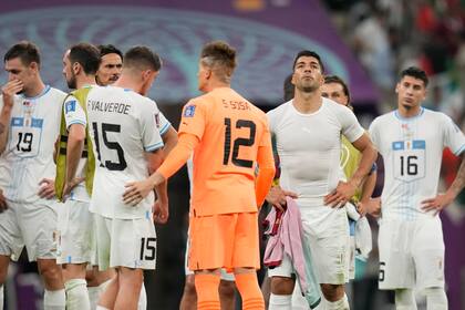 La desazón de Uruguay tras la derrota ante Portugal
