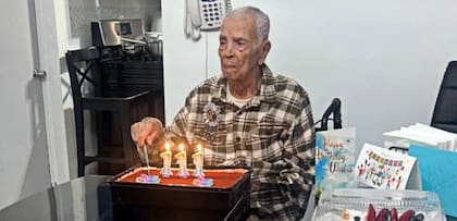 La descendencia del ciudadano colombiano incluye a dos tataranietos y cinco bisnietos