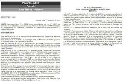 La designación de Macarena Posse