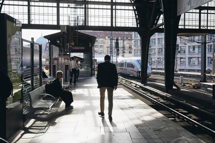 La "desolación" en una estación de Berlín