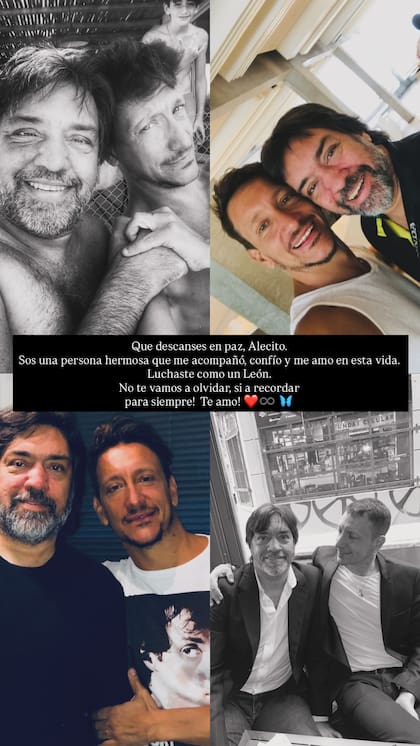 La despedida a Alejandro Farrell que hizo Nico Vazquéz en redes sociales