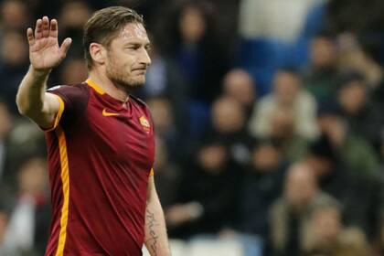 La despedida: con la eliminación de Roma, Totti se despidió de la Champions