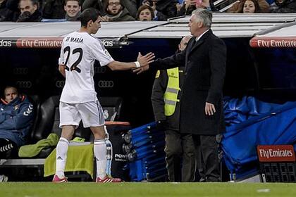 La despedida de Di María y Ancelotti