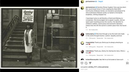 La despedida de Gloria a Dorothy a través de su cuenta de Instagram