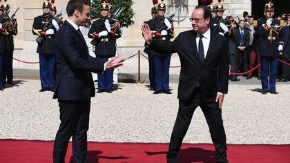 La despedida de Hollande del Elíseo