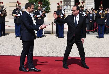 La despedida de Hollande del Elíseo