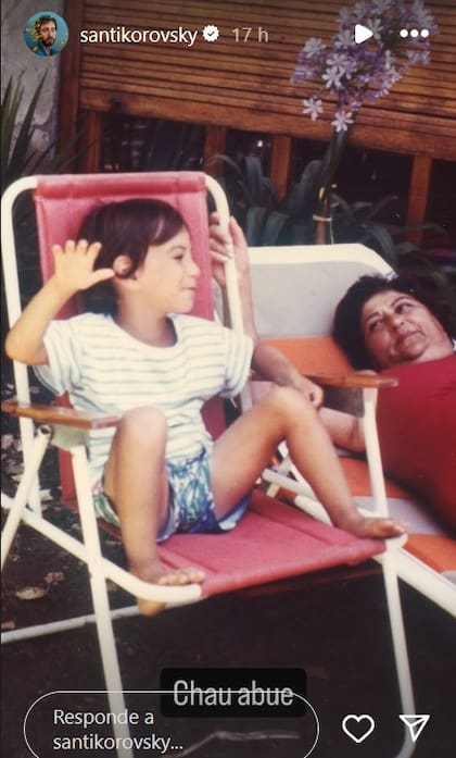 La despedida de Korovsky a su abuela Myriam