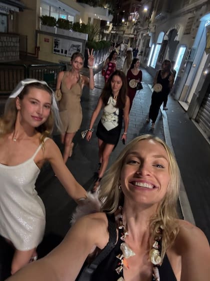 La despedida de soltera se celebró con una escapada de lujo a la isla de Capri