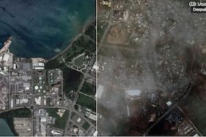 Huracán Melissa: las impactantes imágenes satelitales que muestran la destrucción que dejó en Jamaica