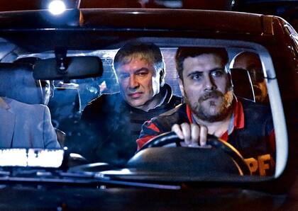 La detención de Lázaro Báez, el 5 de abril de 2016