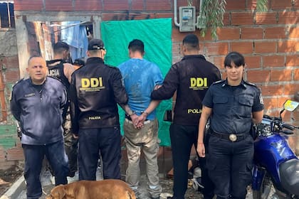 La detención de los motochorros.