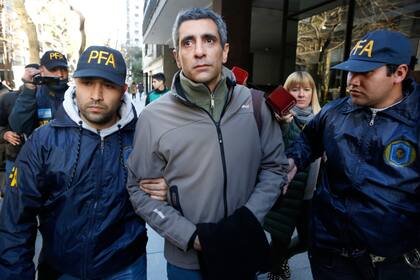 La detención de Roberto Baratta, exnúmero 2 del exministro de Planificación Julio de Vido, el 1 de agosto de 2018