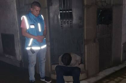 La detención del sospechoso