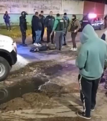 La detención del ladrón en Temperley