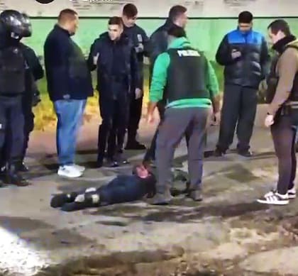 La detención del ladrón en Temperley