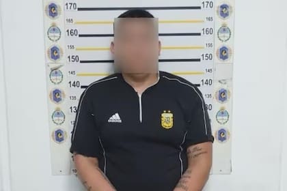 La detención del presunto autor de las amenazas, Pablo Acotto.