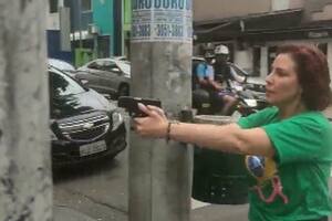 Escándalo de una diputada bolsonarista: persiguió a seguidores de Lula a punta de pistola
