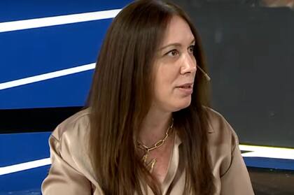 La diputada nacional del Pro, María Eugenia Vidal, en Comunidad de Negocios (LN+)