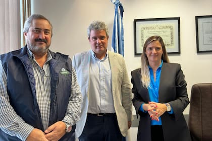 La diputada provincial Sabrina Sabat, presidenta de la Comisión de Agricultura, recibió a productores