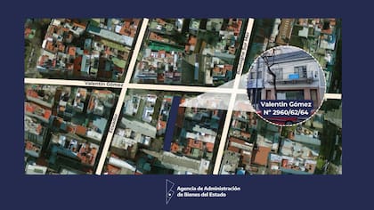 La dirección de esta propiedad es Valentin Gómez 2960/64