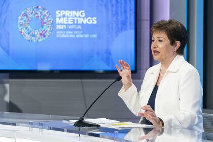 La directora gerente del FMI, Kristalina Georgieva