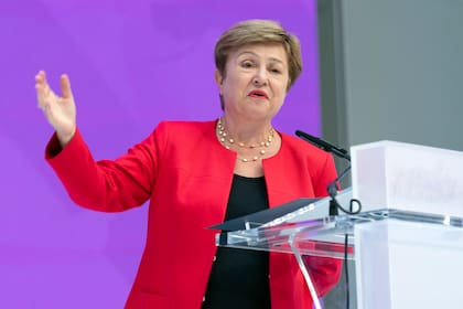 La directora gerente del Fondo Monetario Internacional (FMI), Kristalina Georgieva (Archivo)