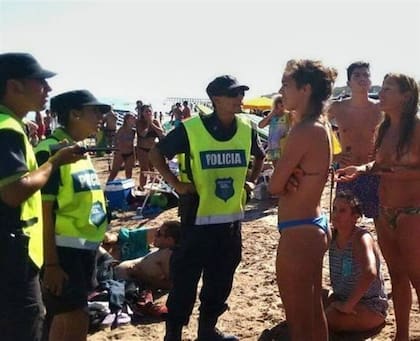 La discusión del sábado en la playa de Necochea