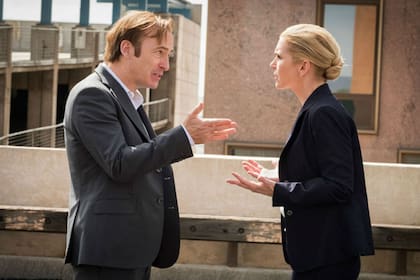 La discusión entre la pareja, uno de los puntos álgidos de la cuarta entrega de Better Call Saul