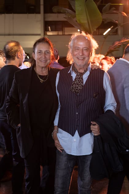 La diseñadora de interior Laura O. y el arquitecto Pablo Sánchez Elía.