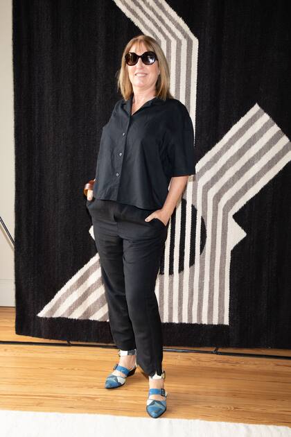 La diseñadora de interiores Matty Costa Paz