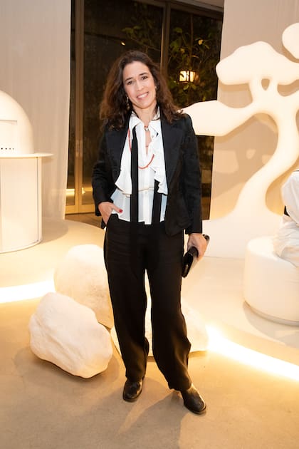 La diseñadora Florinda Perkins