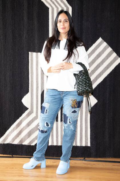 La diseñadora Lucila Sperber, cocreadora de Àcheval Pampa