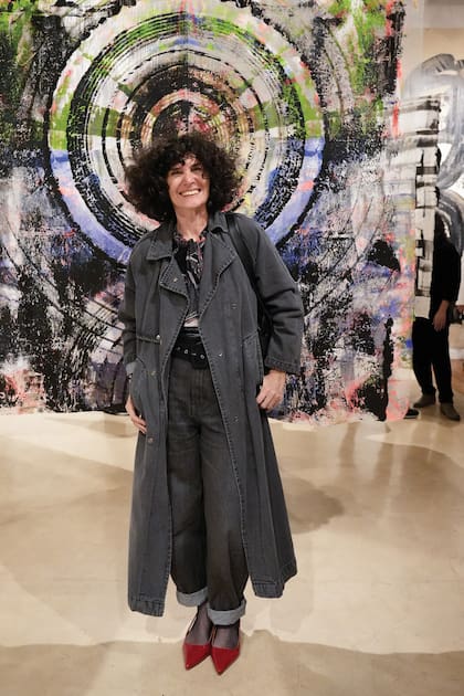 La diseñadora Mariana Dappiano elogió las obras de Churba.