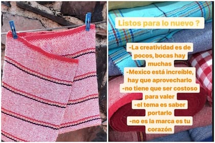 La diseñadora mexicana, propietaria de Cecilia México, respondió a las críticas por su línea de ropa hecha con trapos de uso doméstico