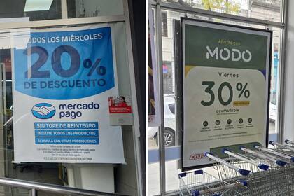 La disputa entre Mercado Pago y Modo llegó a los descuentos en los supermercados